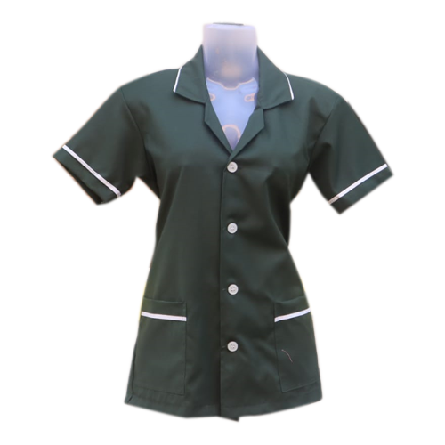 staff coat dark green